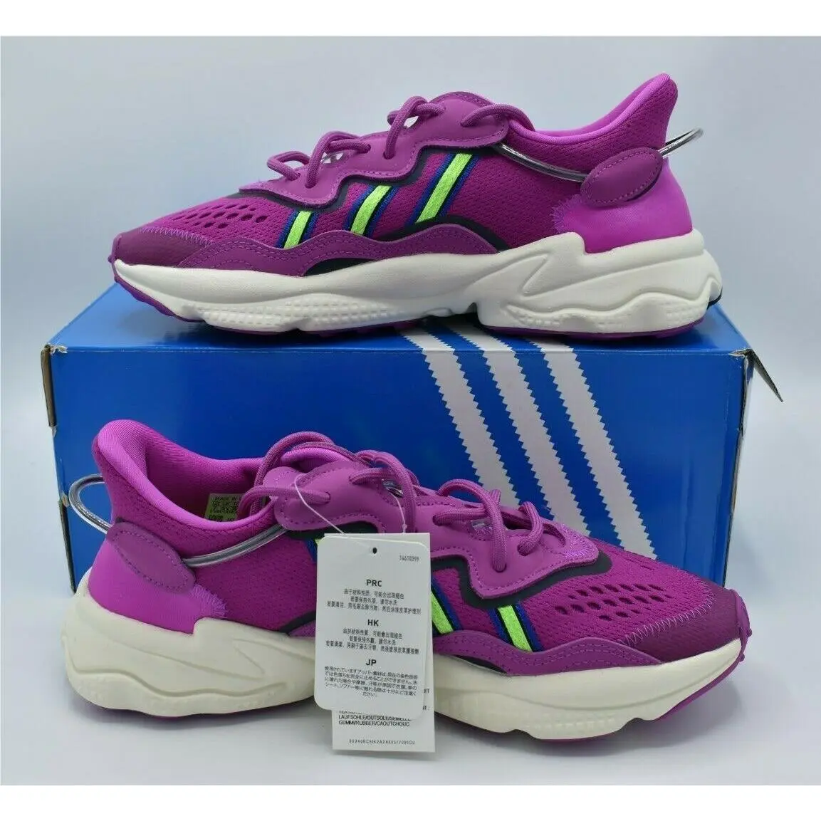 Adidas shoes - Ozweego - Ozweego - EH1197 - Pink/Green/Black (UPC: 193093431766) 0