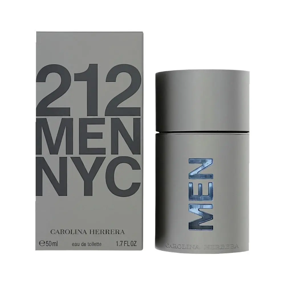 212 by Carolina Herrera Box For Men 1.7 Oz Eau De Toilette Spray