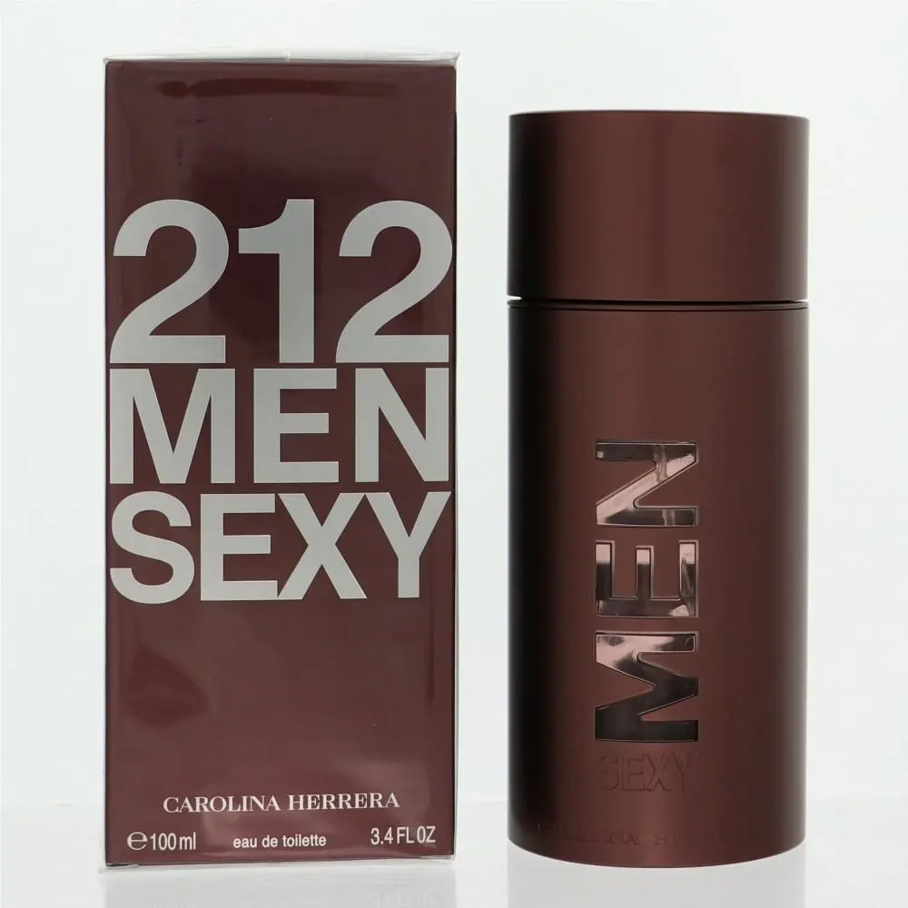 212 Sexy by Carolina Herrera Box For Men 3.4 Oz Eau De Toilette Spray