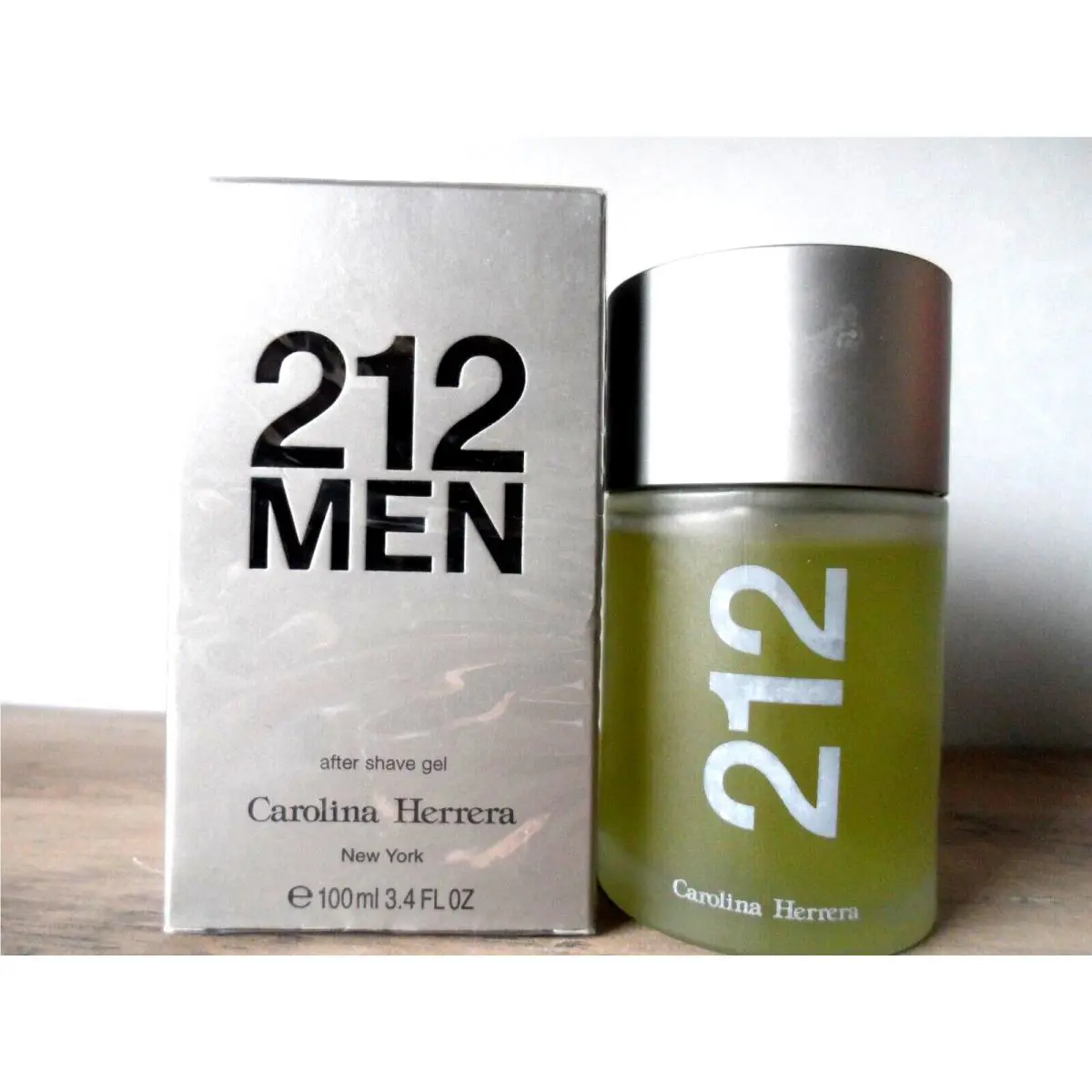 212 Men Carolina Herrera After Shave Spray Gel 3.4 oz /100 ml Box