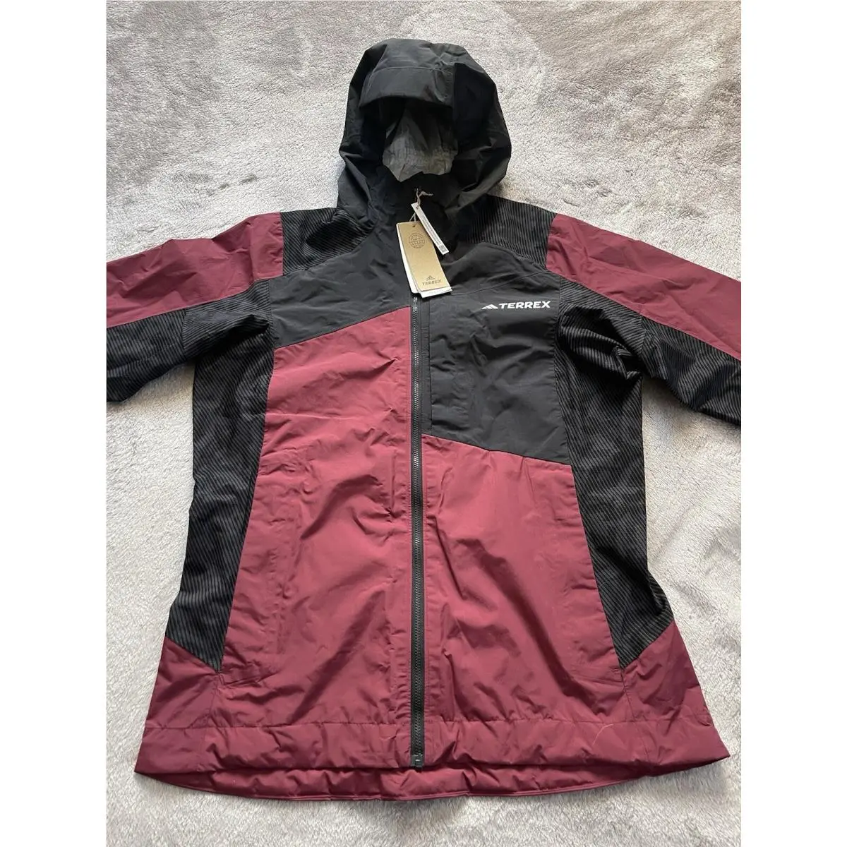 Adidas clothing - Burgundy Red Black White (UPC: 0196469636512) 0