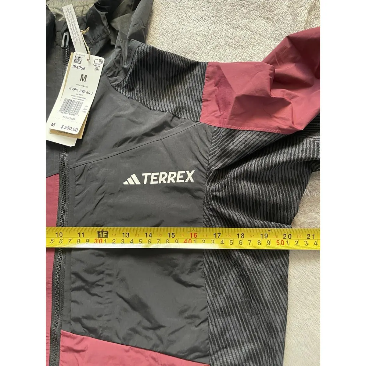 Adidas clothing - Burgundy Red Black White (UPC: 0196469636437) 5