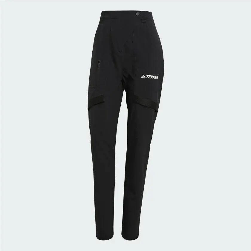 Adidas Outdoor Zupahike Black High Rise Hiking Pants L36519 Size Medium
