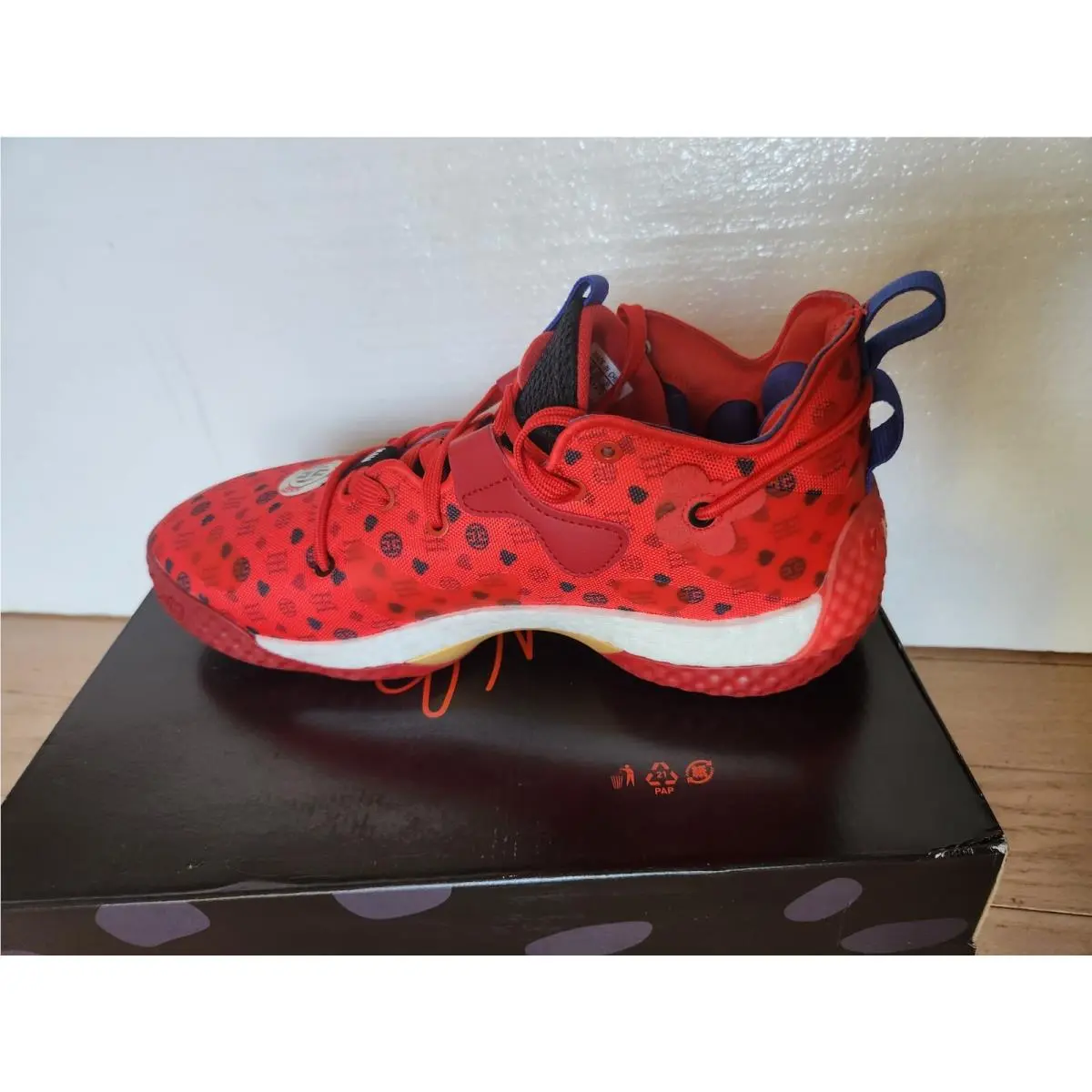 Adidas shoes - adidas Harden Vol. 6 - Harden - HQ3884 - Red (UPC: 195743730632) 0