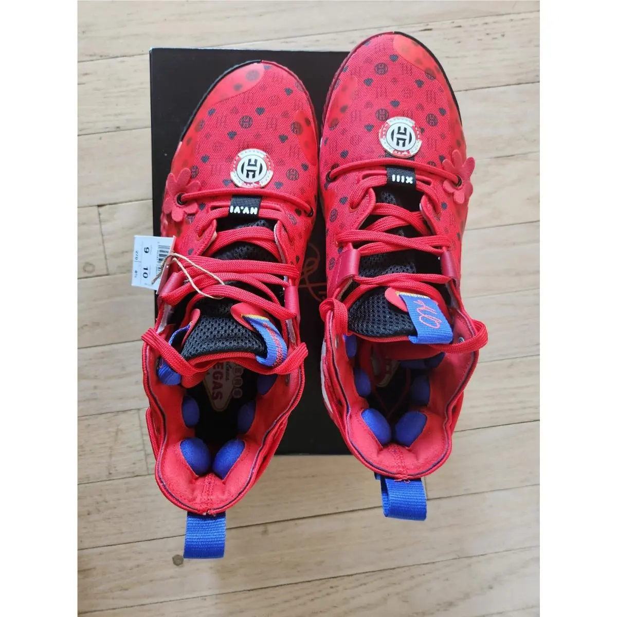 Adidas shoes - adidas Harden Vol. 6 - Harden - HQ3884 - Red (UPC: 195743730632) 4