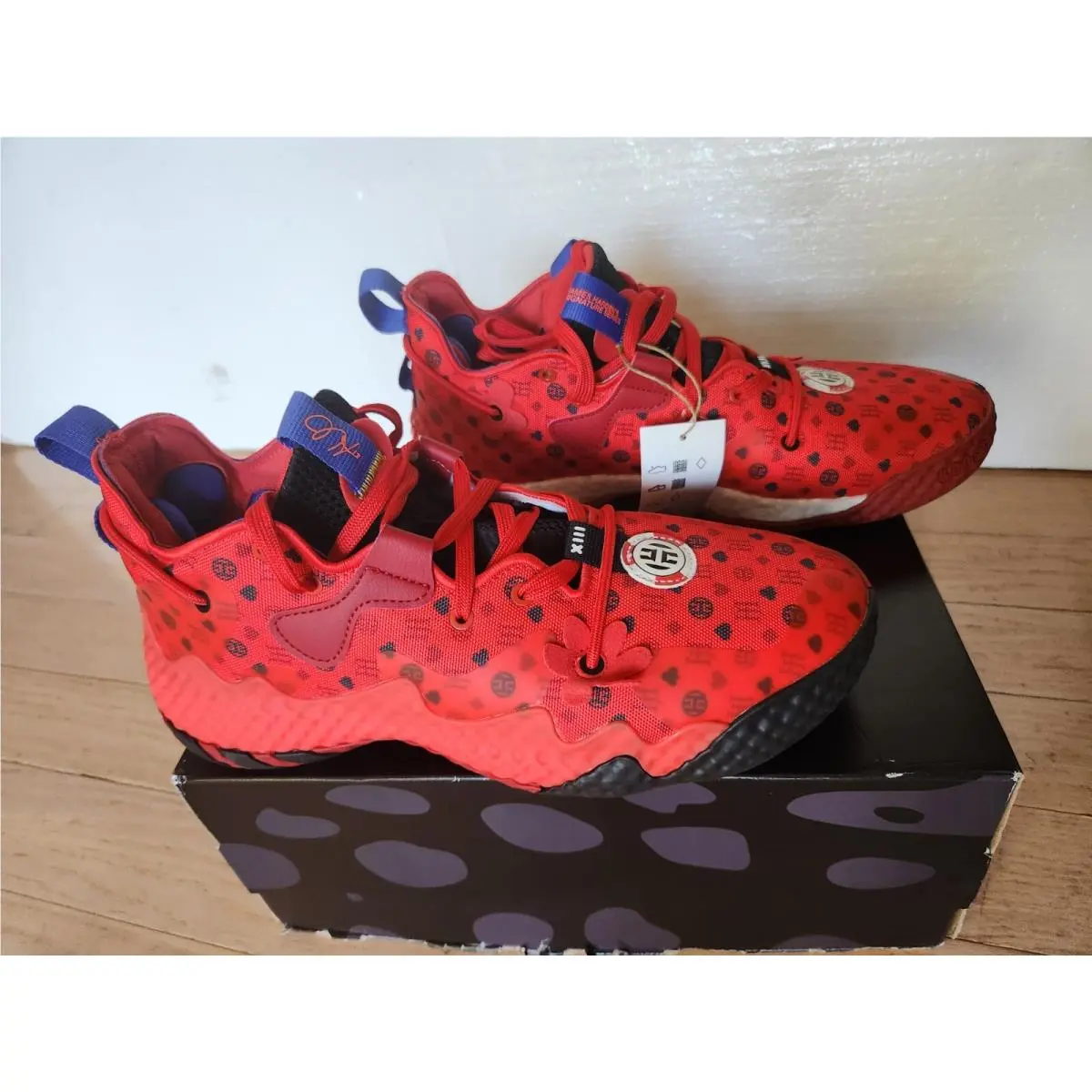 Adidas shoes - adidas Harden Vol. 6 - Harden - HQ3884 - Red (UPC: 195743730632) 5