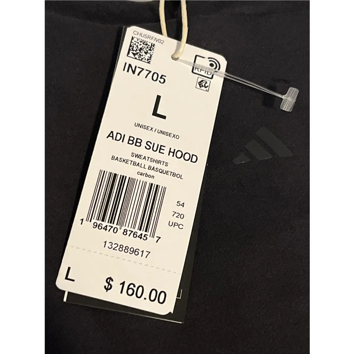 Adidas clothing - Black (UPC: 196470876457) 3