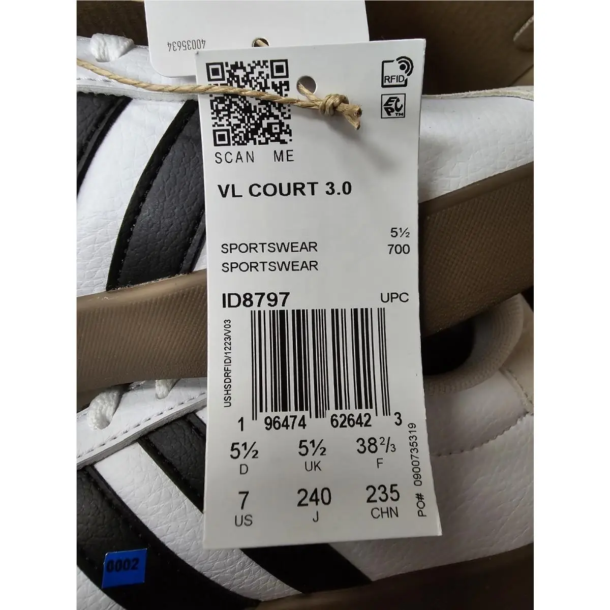 Adidas shoes - adidas Vl Court - Court - White 3