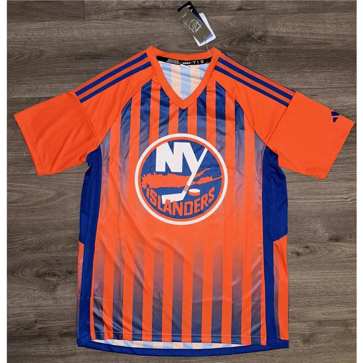 Adidas Aeroready Nhl York Islanders Soccer Jersey Men M Medium