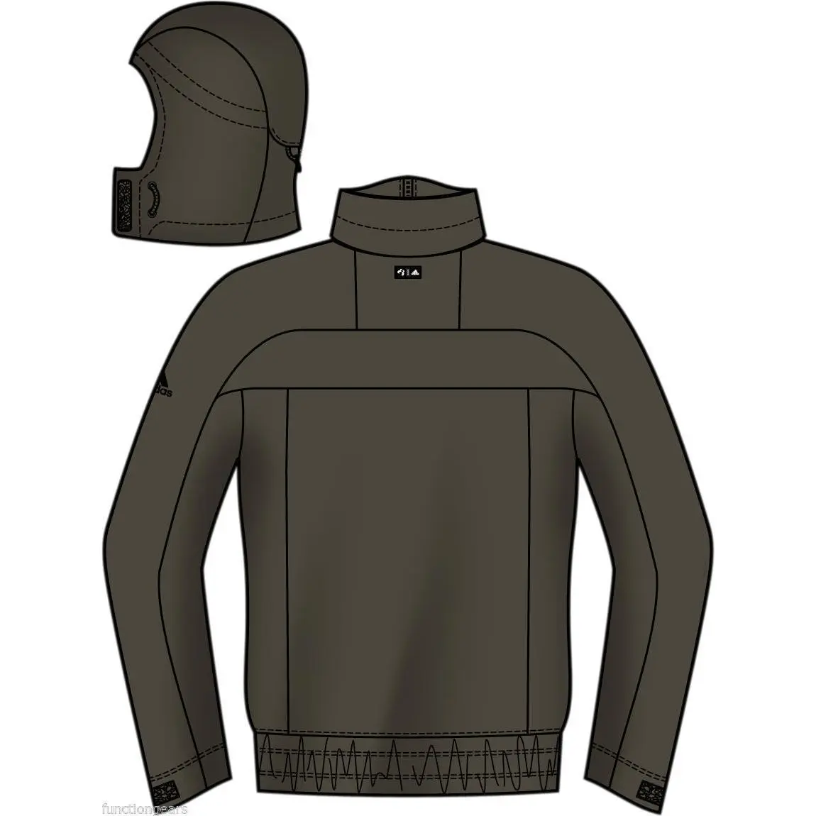 Adidas clothing - Oak 1