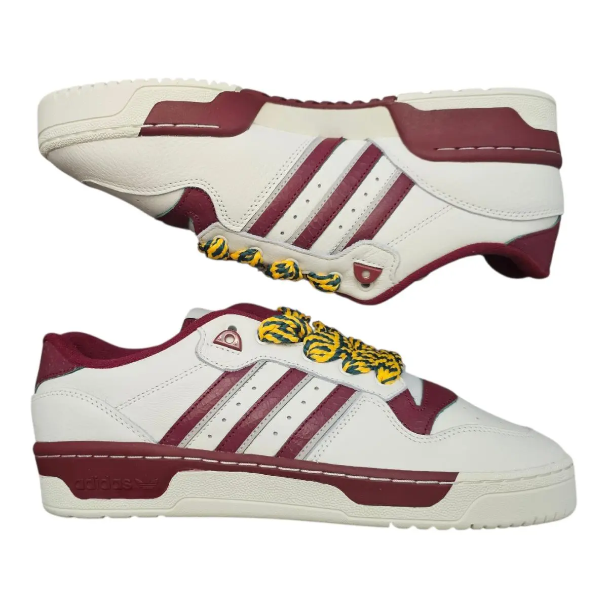 Adidas shoes - IH7740 - IH7740 - White / Burgundy / Yellow (UPC: 197609752680) 5