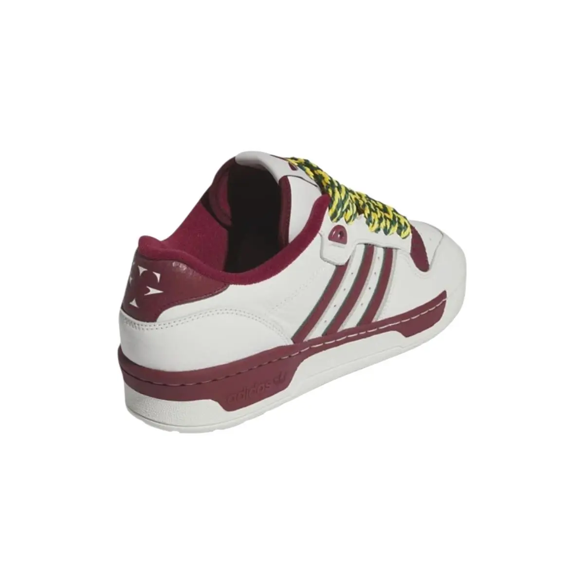 Adidas shoes - IH7740 - IH7740 - White / Burgundy / Yellow (UPC: 197609752680) 6