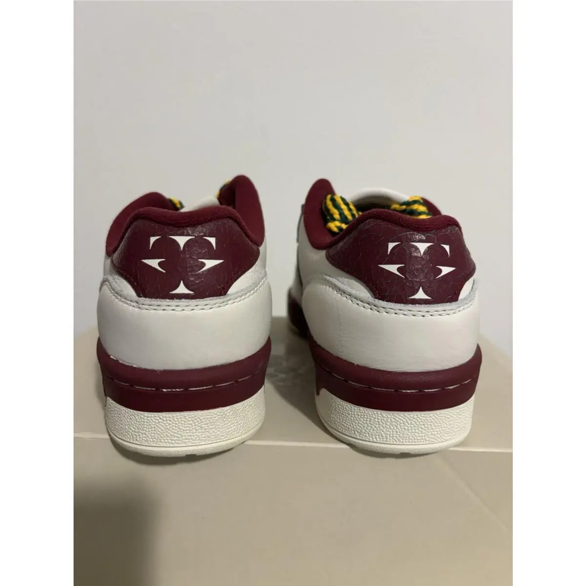 Adidas shoes - IH7740 - IH7740 - White / Burgundy / Yellow (UPC: 197609752680) 2