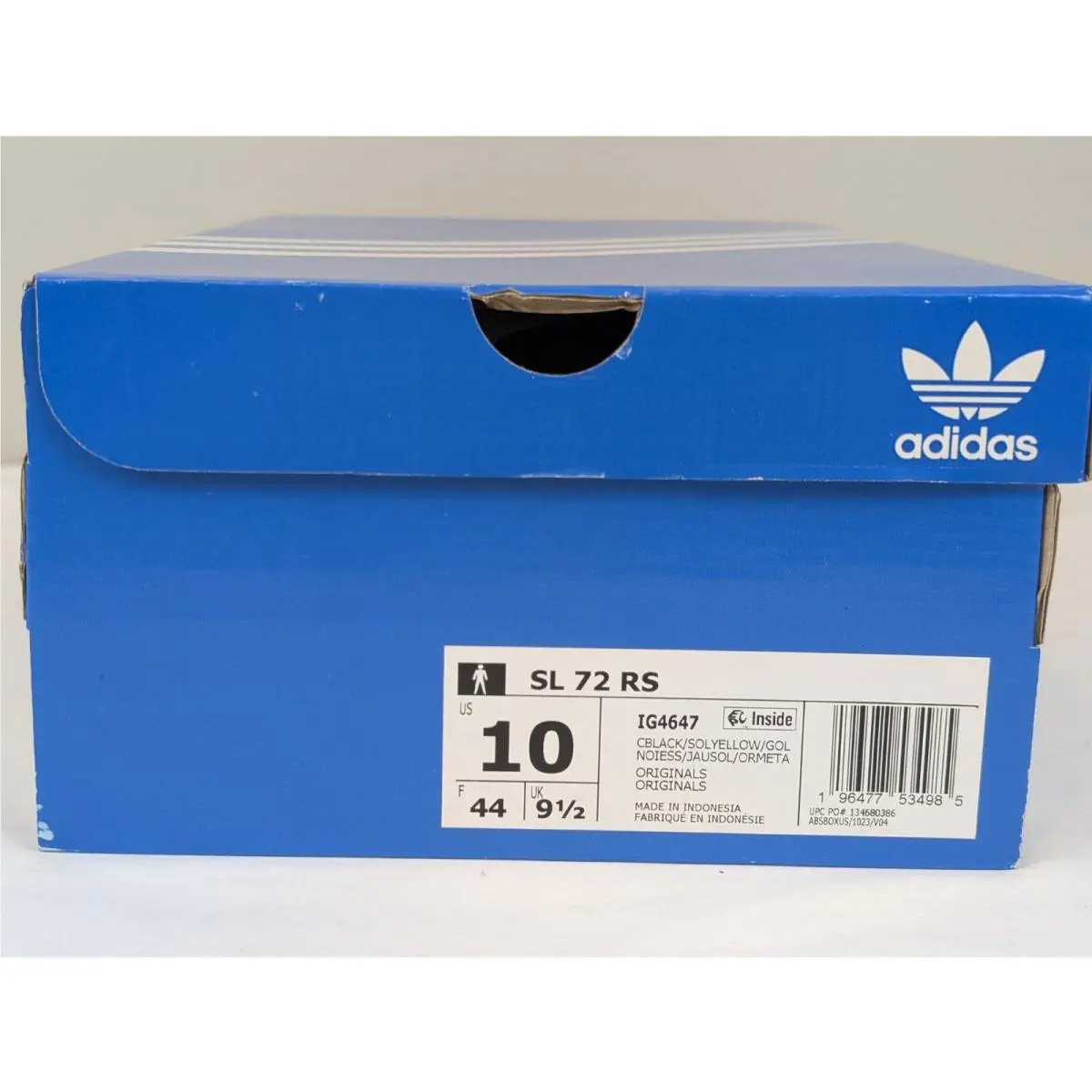 Adidas shoes - adidas SL 72 - IG4647 - Yellow/Black (UPC: 0196477534985) 9