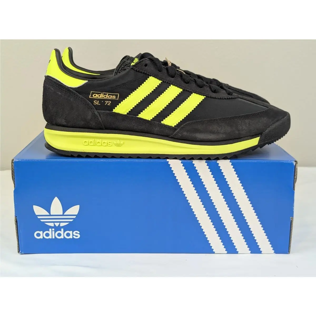 Adidas shoes - adidas SL 72 - IG4647 - Yellow/Black (UPC: 0196477534985) 0