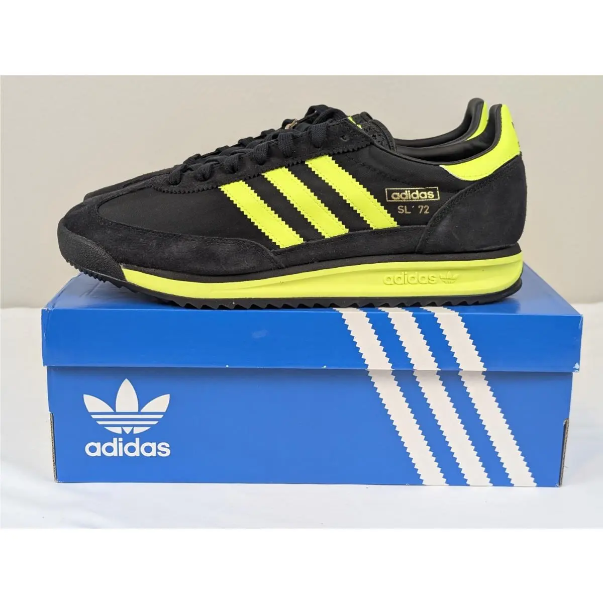 Adidas shoes - adidas SL 72 - IG4647 - Yellow/Black (UPC: 0196477534985) 2
