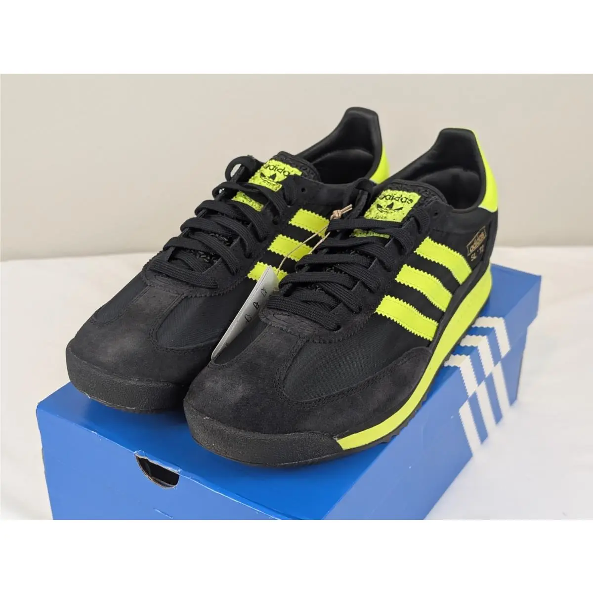 Adidas shoes - adidas SL 72 - IG4647 - Yellow/Black (UPC: 0196477534985) 3