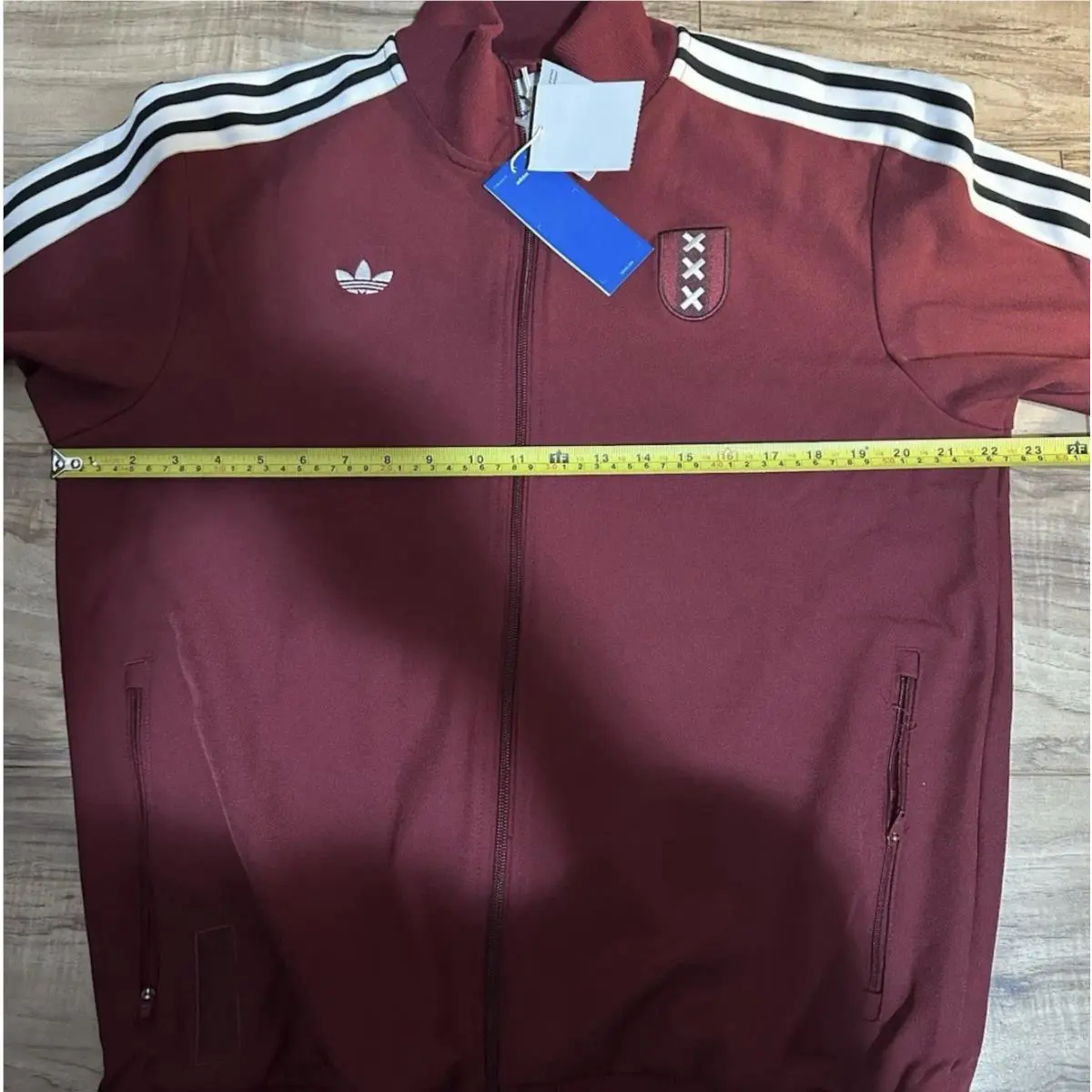 Adidas clothing - Adidas Ajax Amsterdam 125th Anniversary - JF2744 JF2743 - Red 20