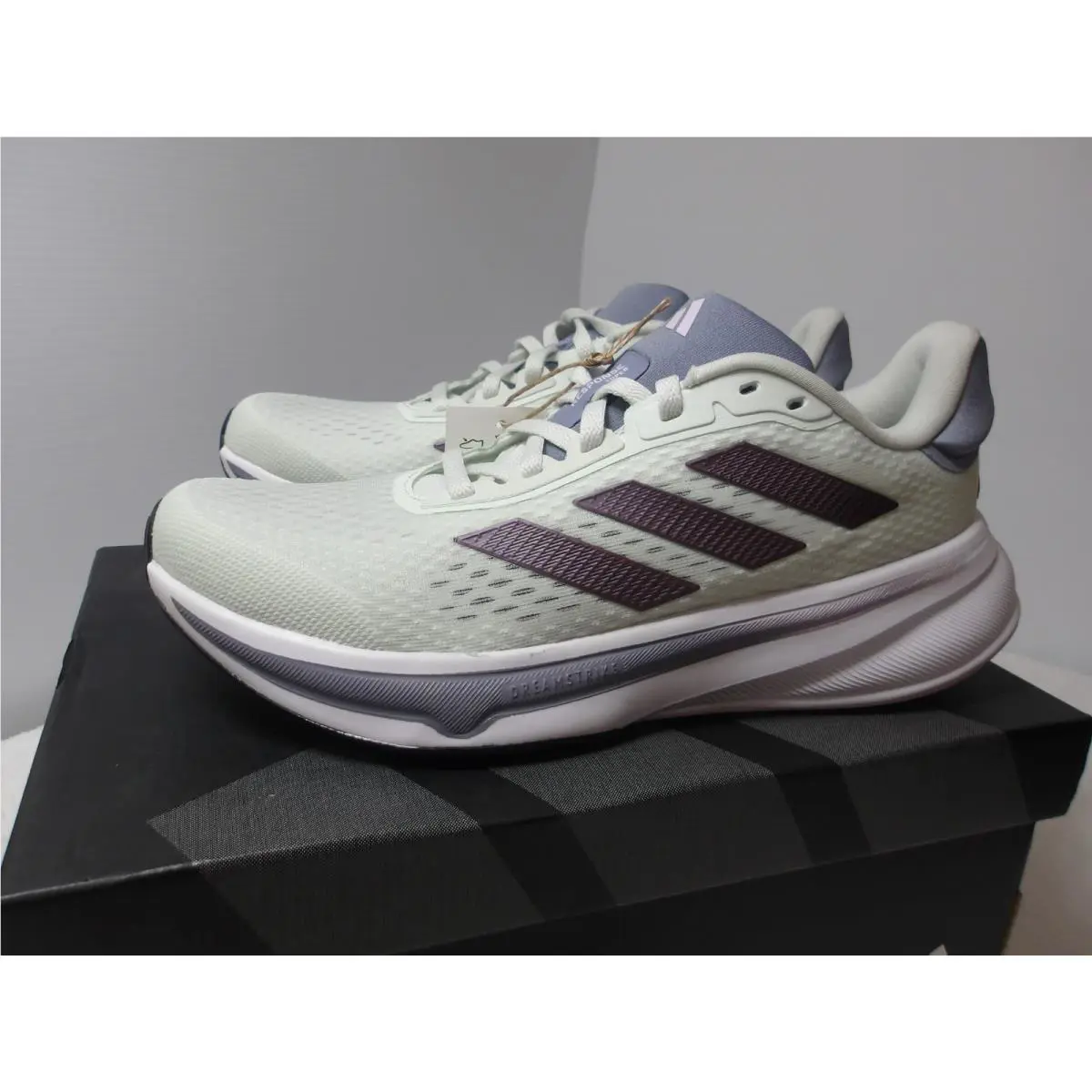 Adidas Response Super W Sneakers Women’s Size 8 Green Purple Running Shoes