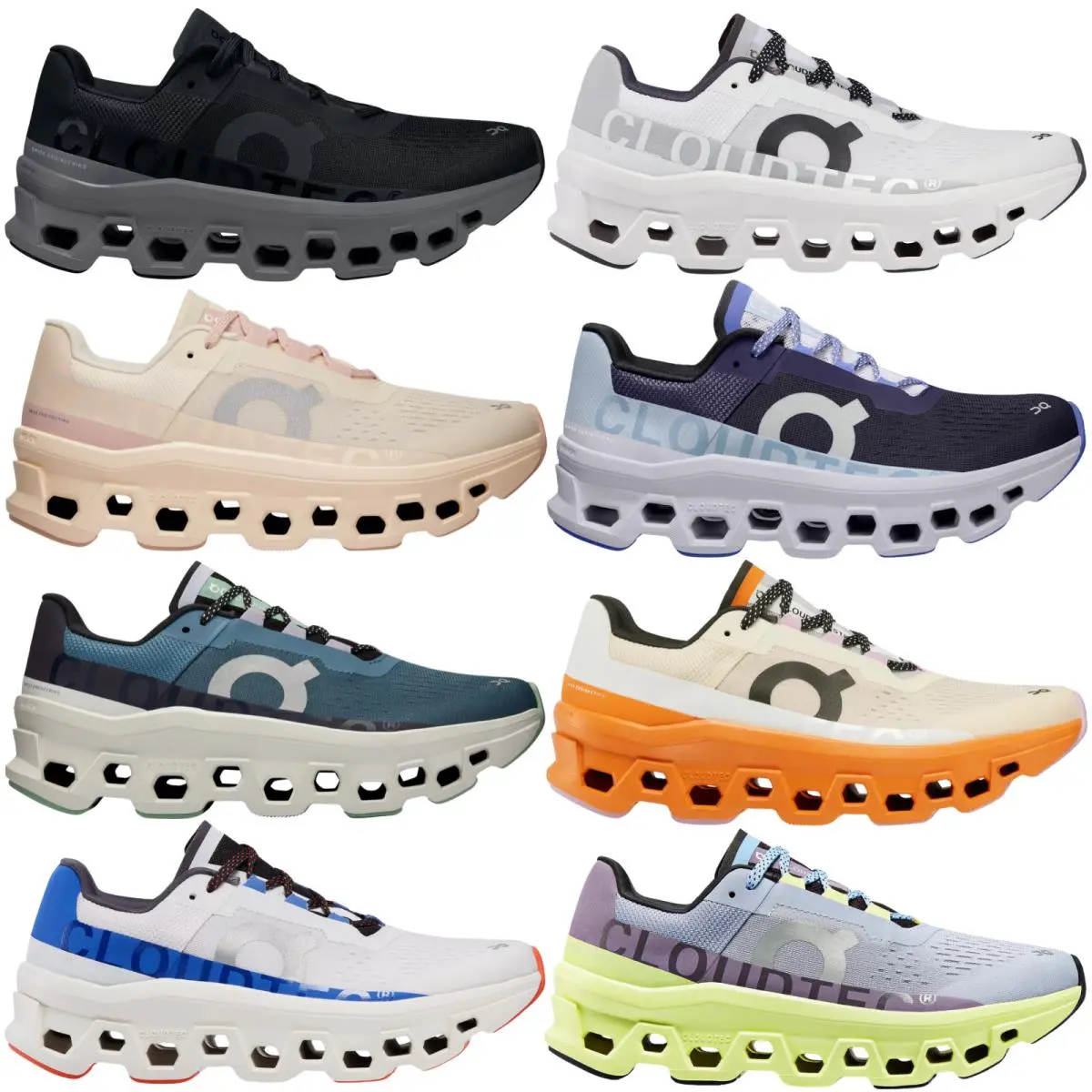 On-Running shoes - On Cloudmonster - Cloudmster - Black/Magnet 34
