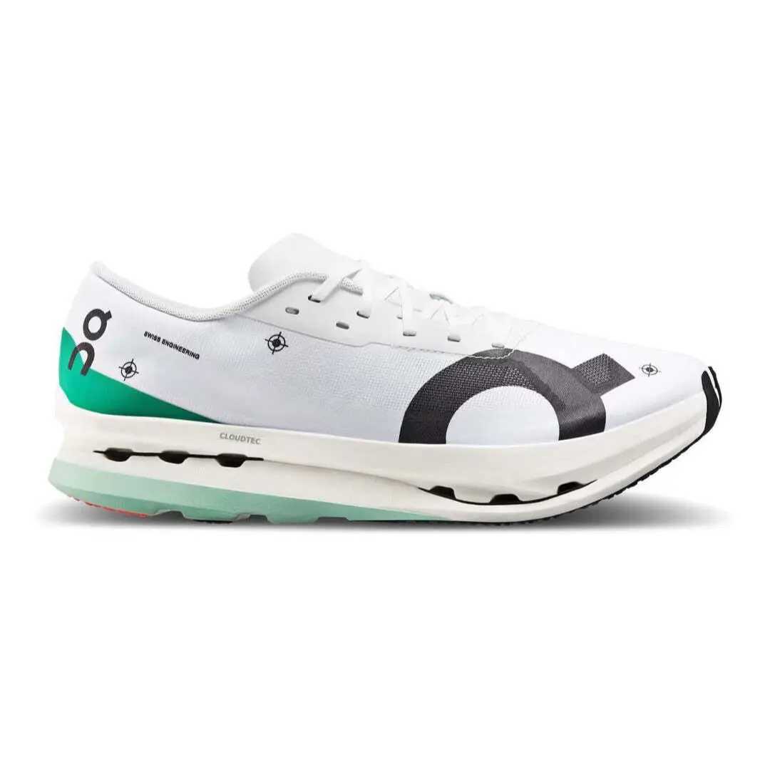 On-Running shoes - On Cloudboom - Cloudboom - Undyed White/Mint 0