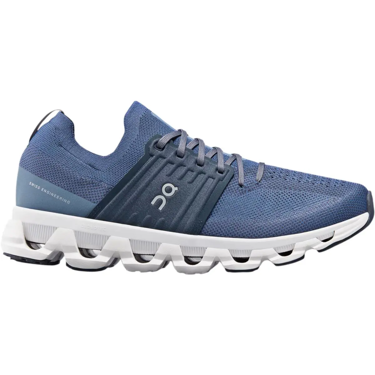 On Cloudswift 3 Men Running Shoe Size 7-14 Color Athletic Sneaker - Denim/Midnight