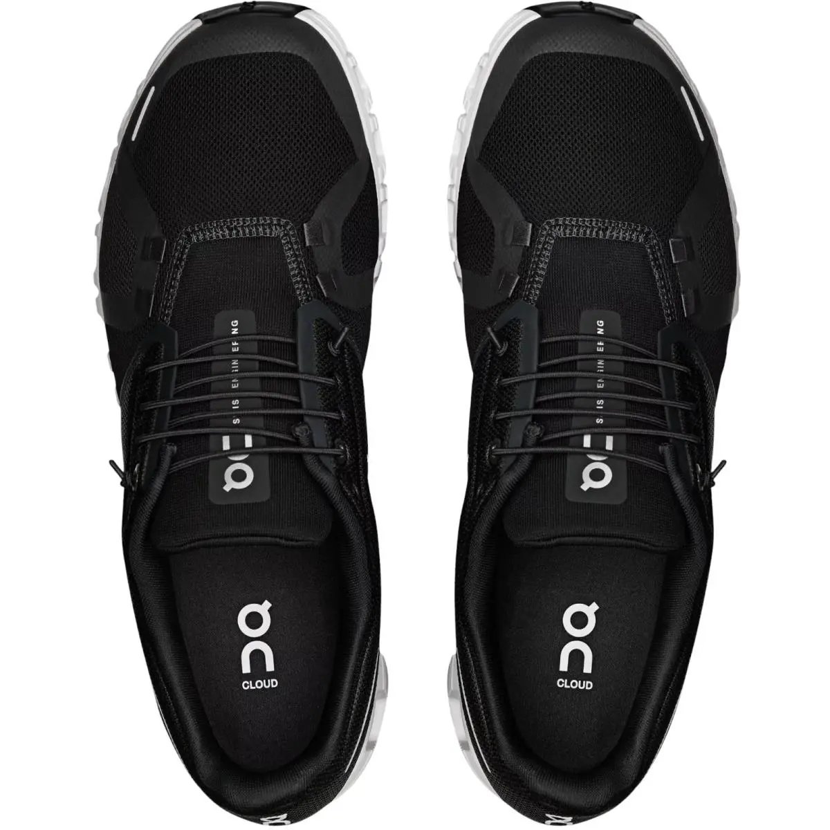 On-Running shoes - On Cloud 6 - Cloud - Black/White 2