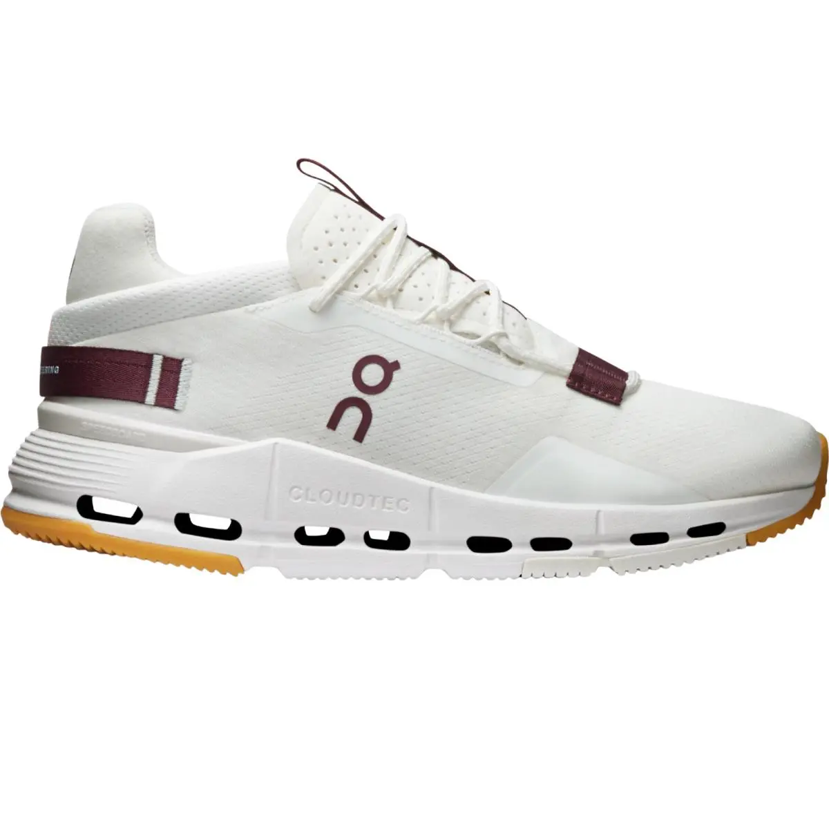 On Cloudnova 2 Women Running Shoes US Size 6-11 Colors Athletic Sneaker Ivory/Maroon by On-Running