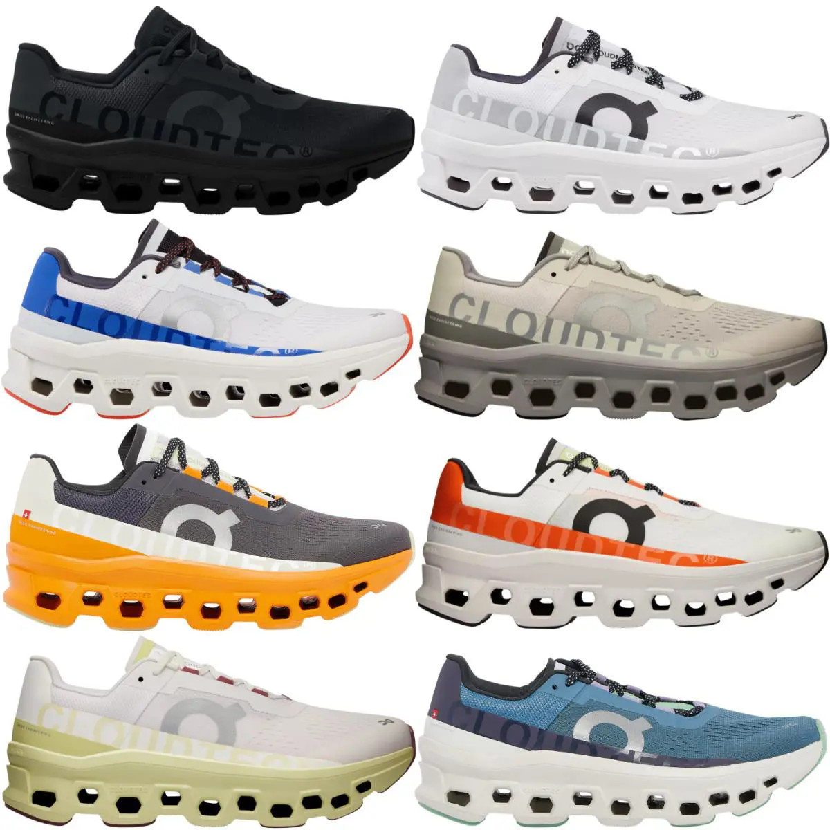 On-Running shoes - On Cloudmonster - Cloudmster - All Black 60