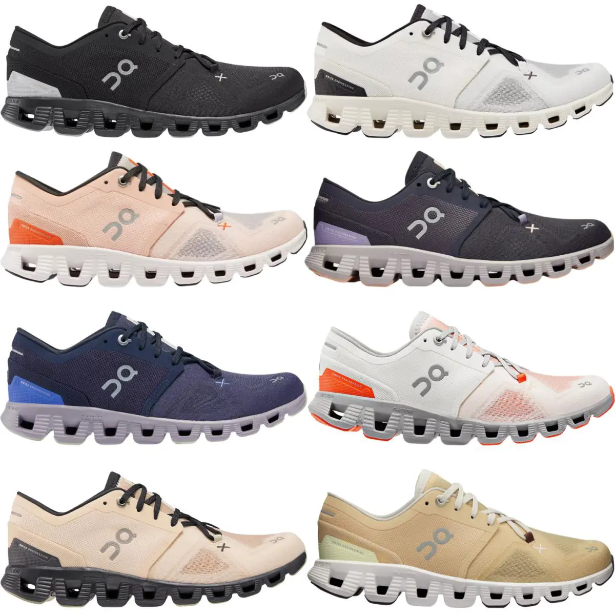 On-Running shoes - On Running Cloud X 3 - Savannah/Frost 9