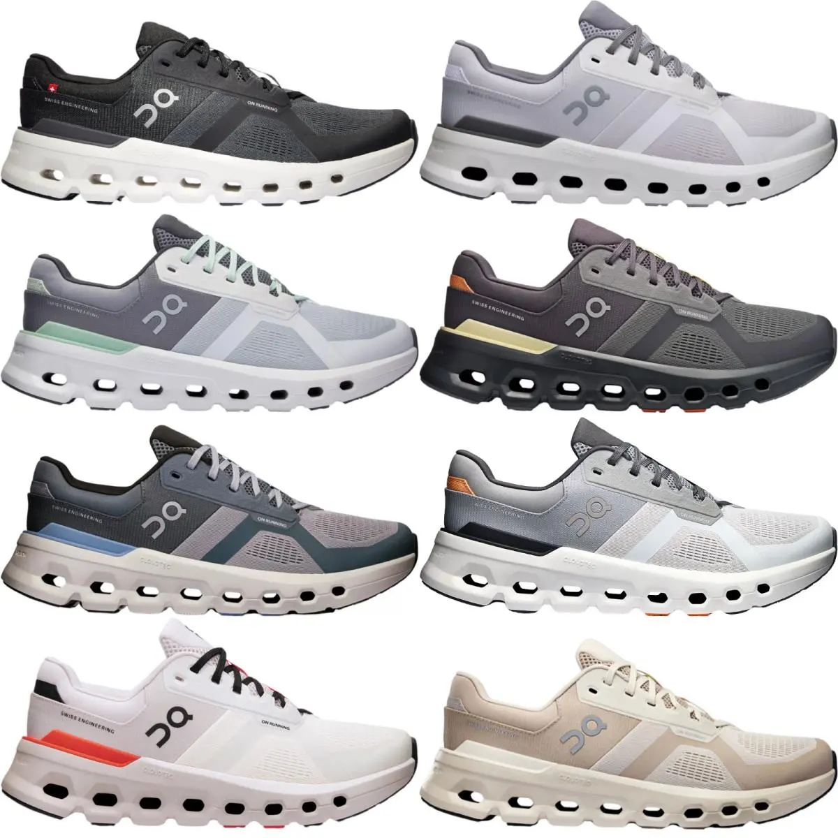 On-Running shoes - On Cloudrunner 2 - Cloudrunner - Black/Eclipse 19