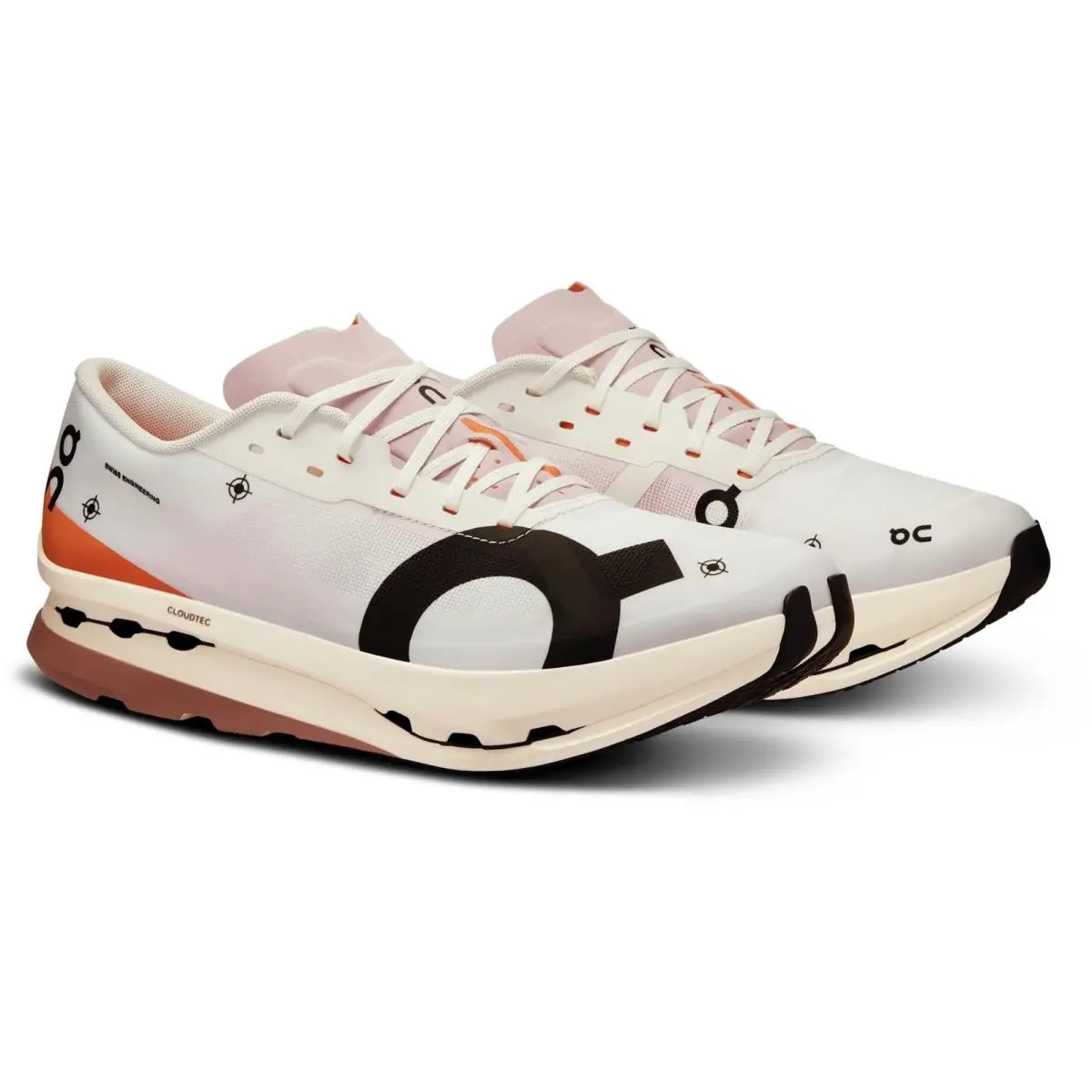 On-Running shoes - On Cloudboom - Cloudboom - White/Flame 5