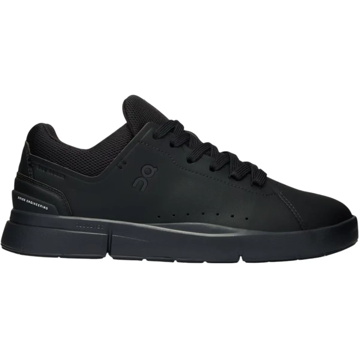 On The Roger Advantage Women Tennis Shoe US Size 6-11 Colors Casual Sneaker - All Black