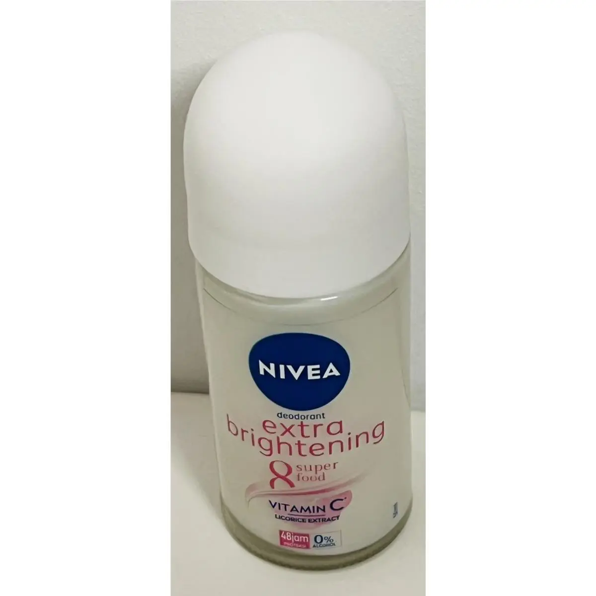 8 Pack Nivea Extra Brightening Roll on Deodorant 1.69 Oz U60G