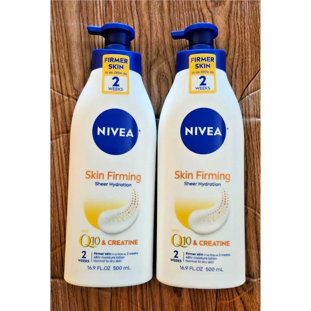 2 Pack Nivea Skin Firming Hidratation Body Lotion