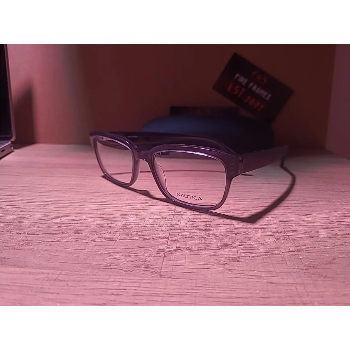 Nautica N 8079 416 Clear Blue Eyeglasses Frames 54-18-140