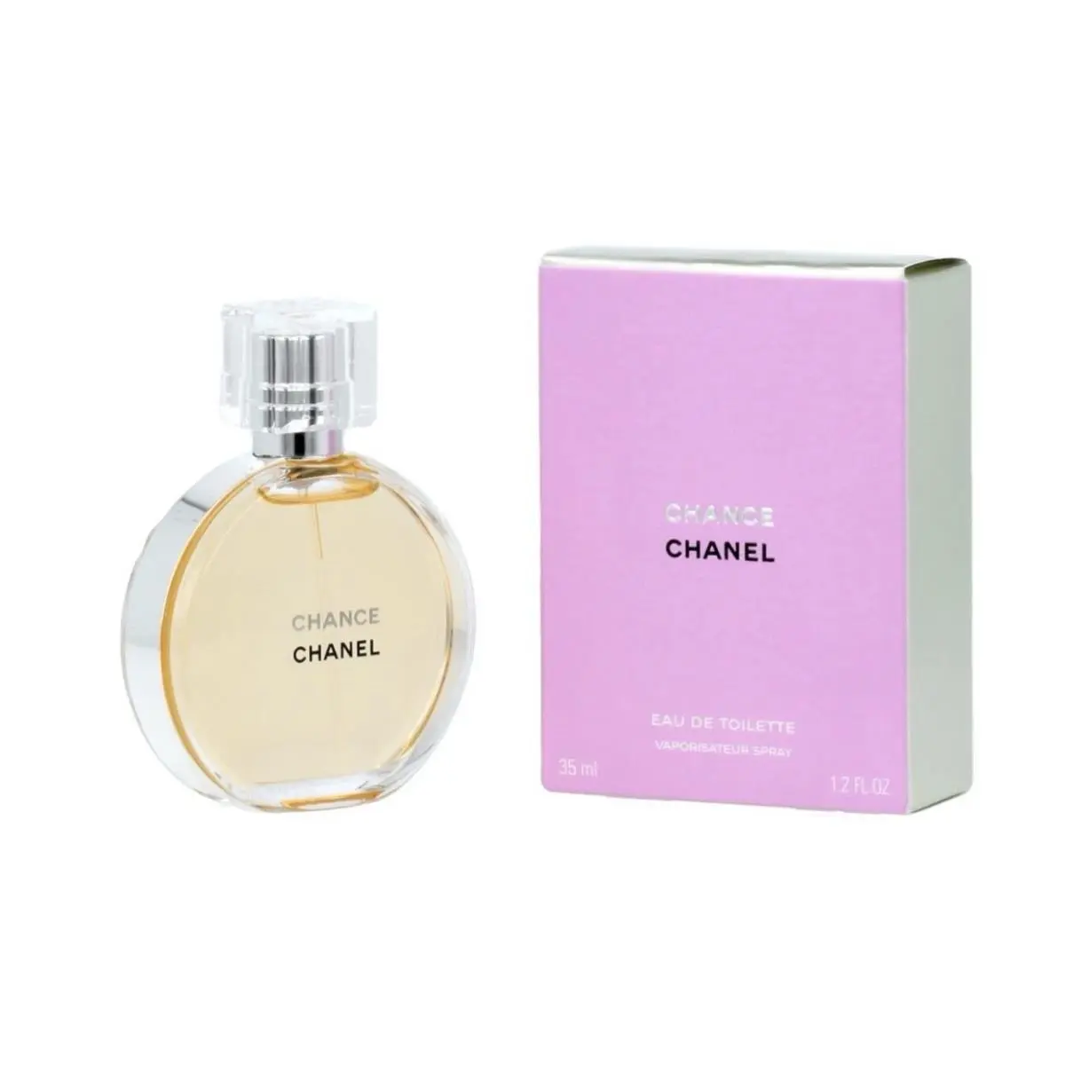 Chanel Chance Eau de Toilette Spray 1.2 OZ /35 ml Box