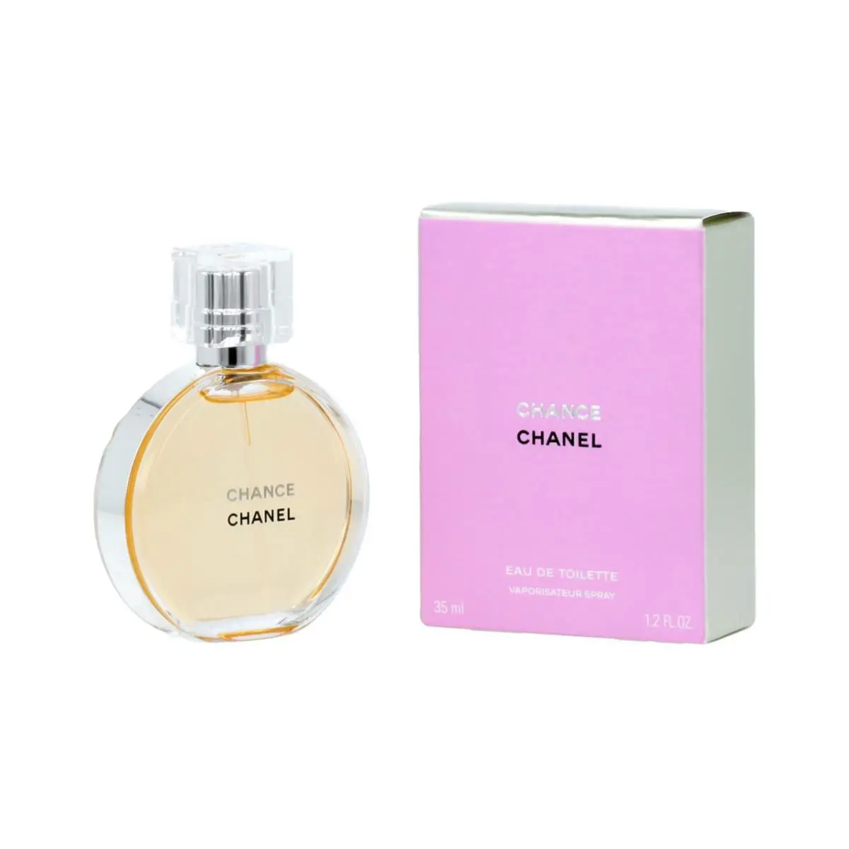 Chanel Chance Eau de Toilette Spray 1.2 OZ /35 ml Box