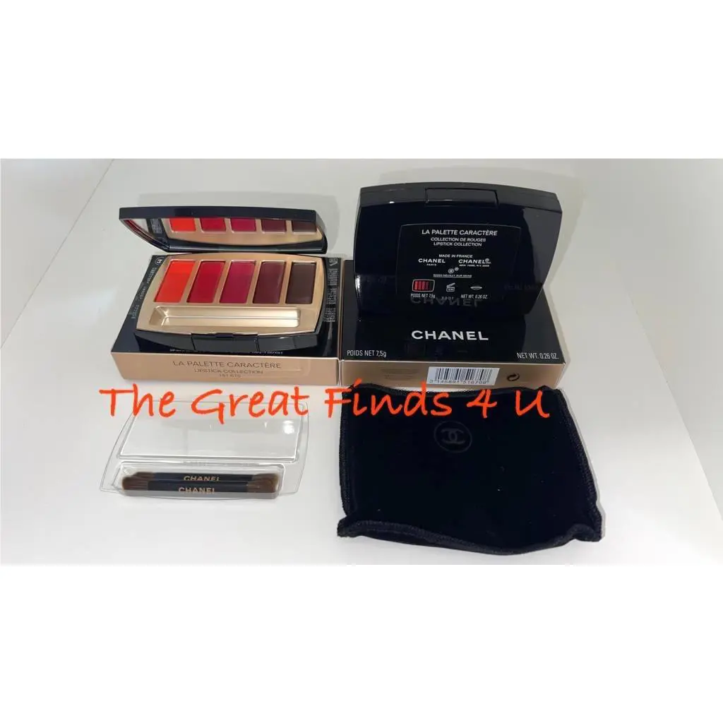 1 Chanel LA Palette Caractere Lipstick Collection 5 Lip Colors 7.5g/.26oz