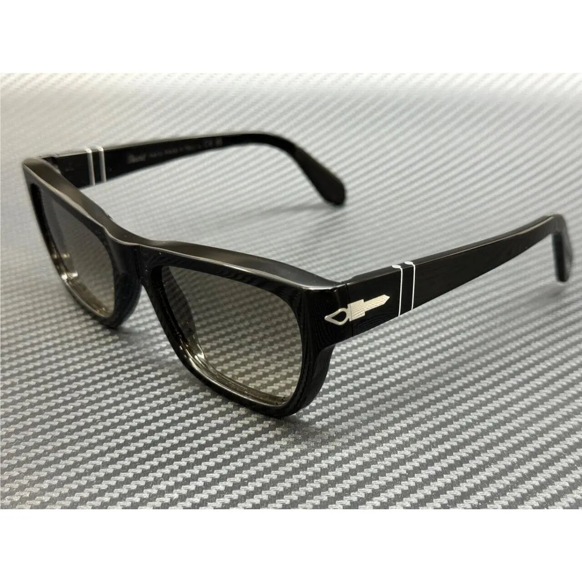 Persol PO0091S 95 32 Black Grey Gradient Unisex 56 mm Sunglasses