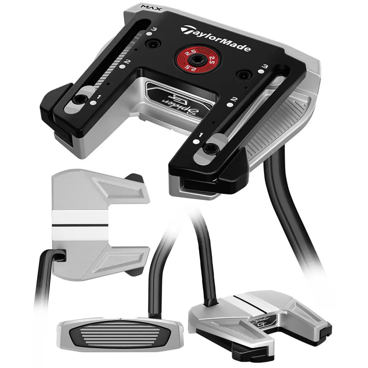 Lefty Taylormade Spider GT Max Putter Choose Length Single Bend