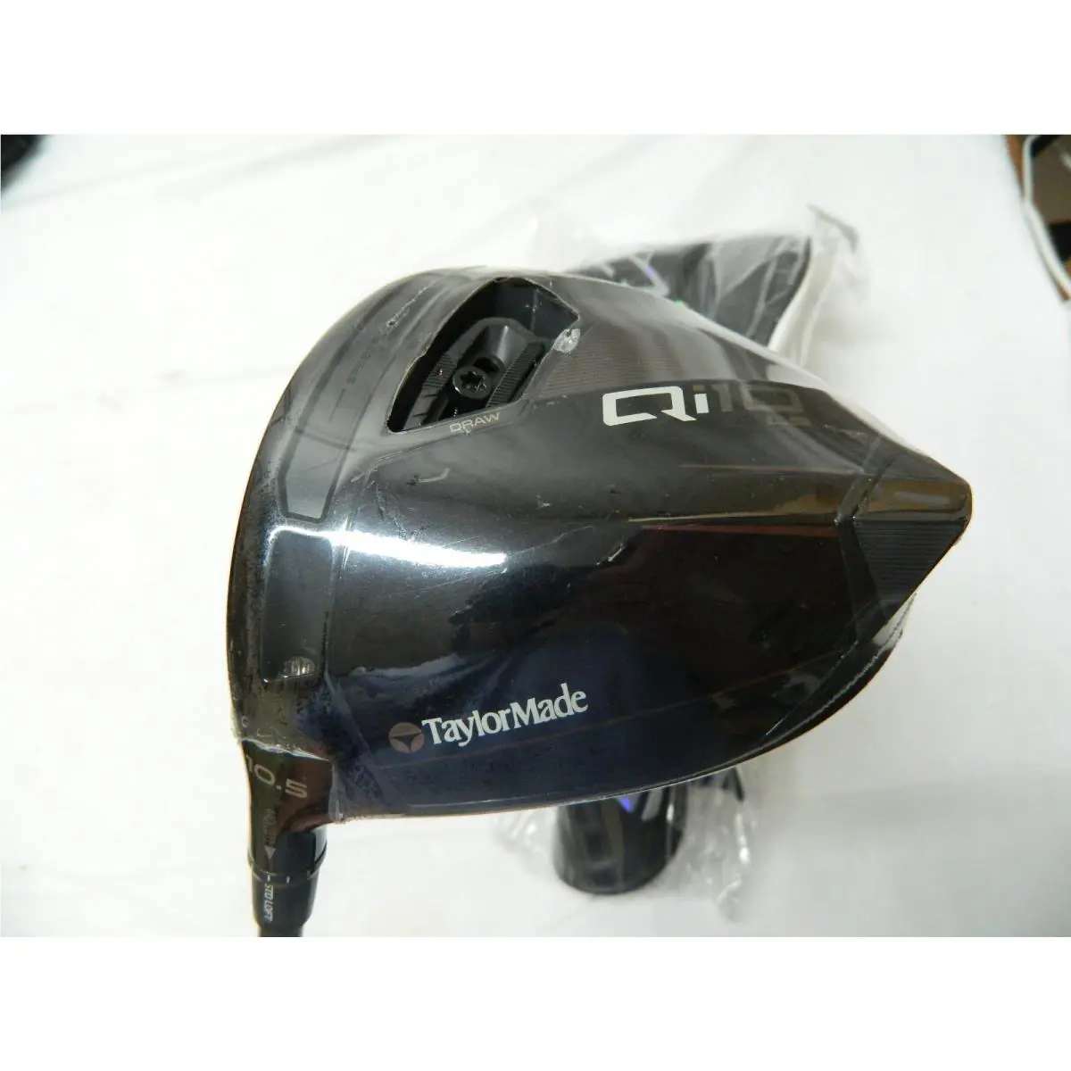 LH Taylormade Qi10 LS Designer Series Copper Black 10.5 Driver Stiff