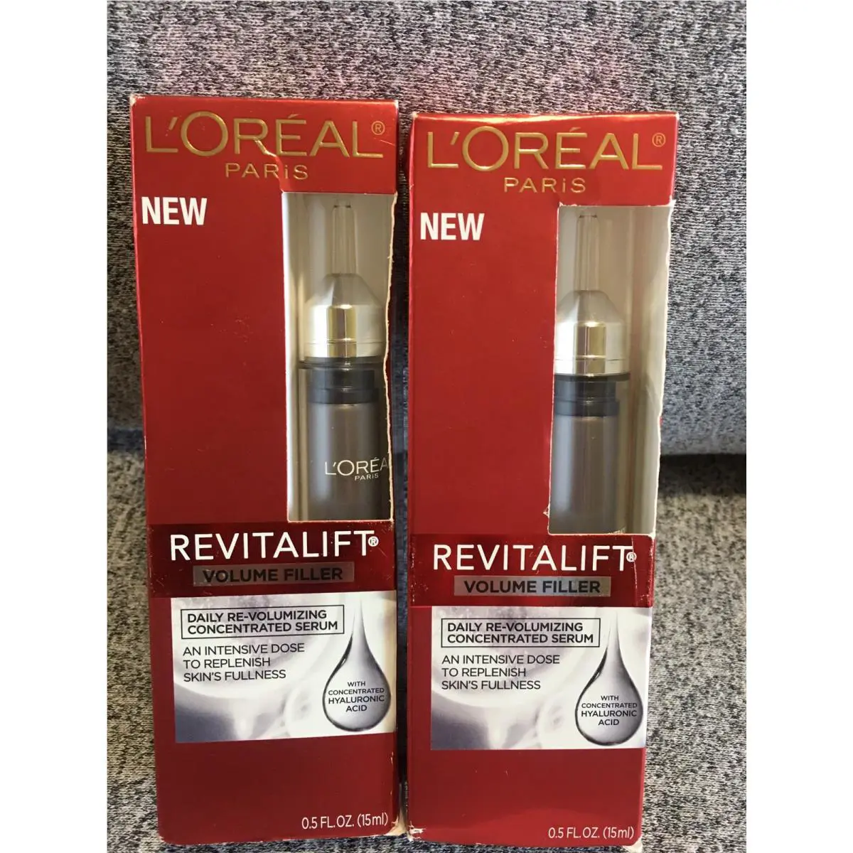 L`oréal 2 L’oreal Paris Revitalift Volume Filler Daily Concentrated Serum 0.5 oz