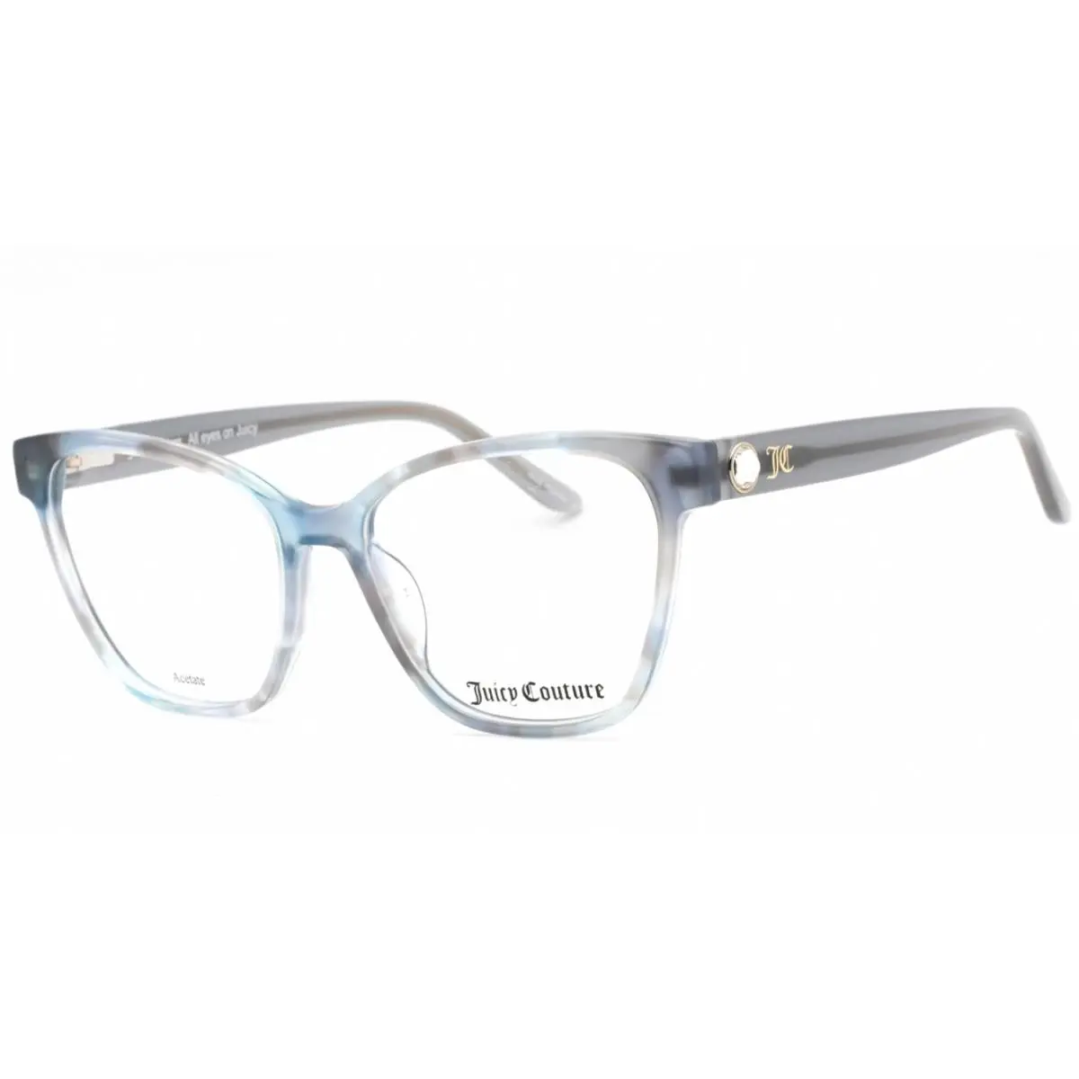 Juicy Couture JU215 Jbw Blue /cat Eye Women`s Eyeglasses 52-16-140MM Small