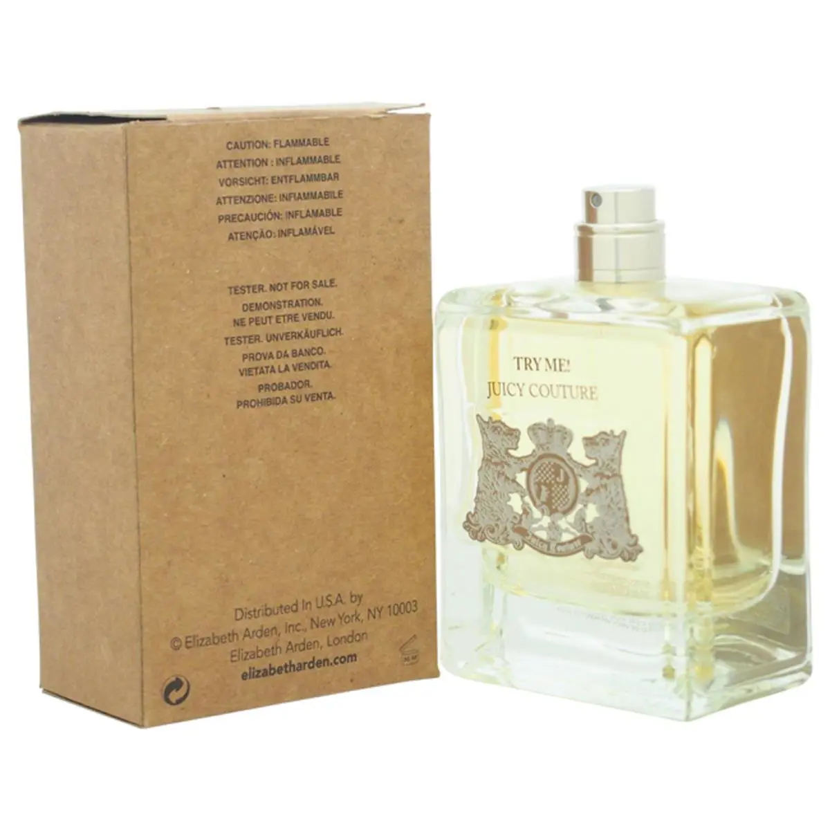 2 Pack Juicy Couture by Juicy Couture For Women - 3.3 oz Edp Spray Tester