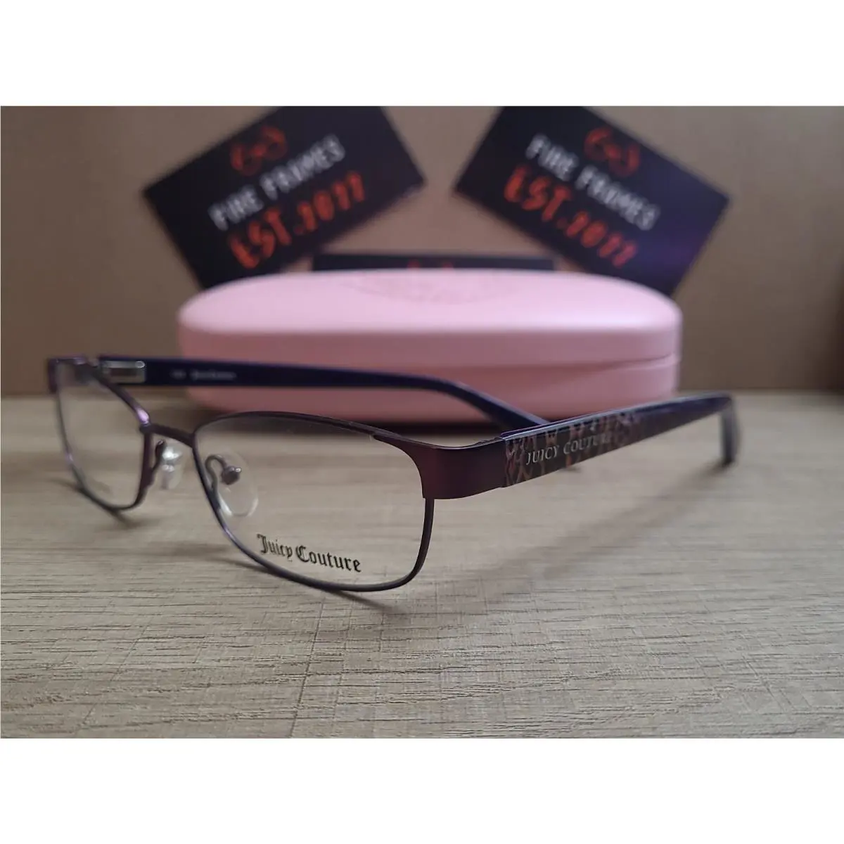 Juicy Couture JU122/F 0UU6 Eyeglasses Frames Women s Eyewear 54-16-130