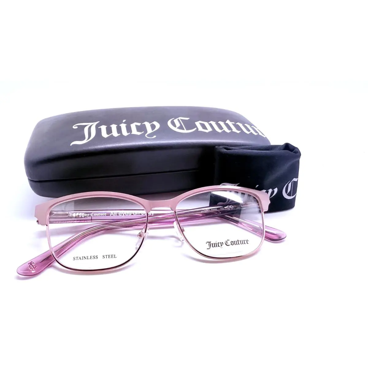 Juicy Couture JU220-FWM-52 Eyeglasses Size 52mm 15mm 140mm Women