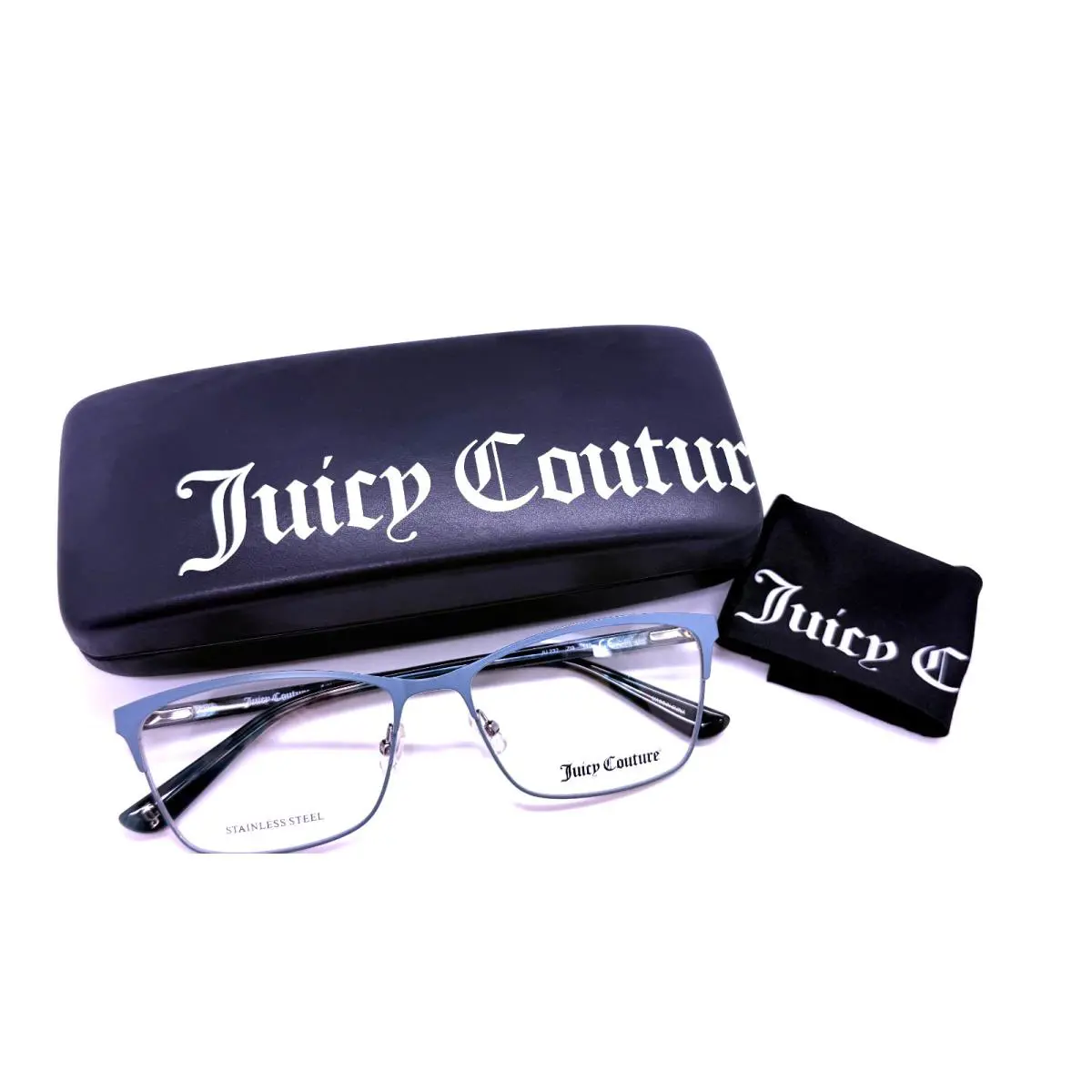 Juicy Couture JU 232-0ZI9 00 Eyeglasses 55mm 16mm 140mm Womens - Frame: Teal