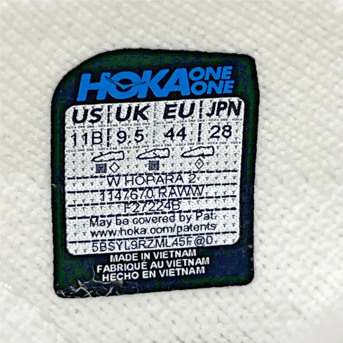 Hoka shoes - Hoka One One Hopara - One One Hopara - 1147670-RAWW - White 6