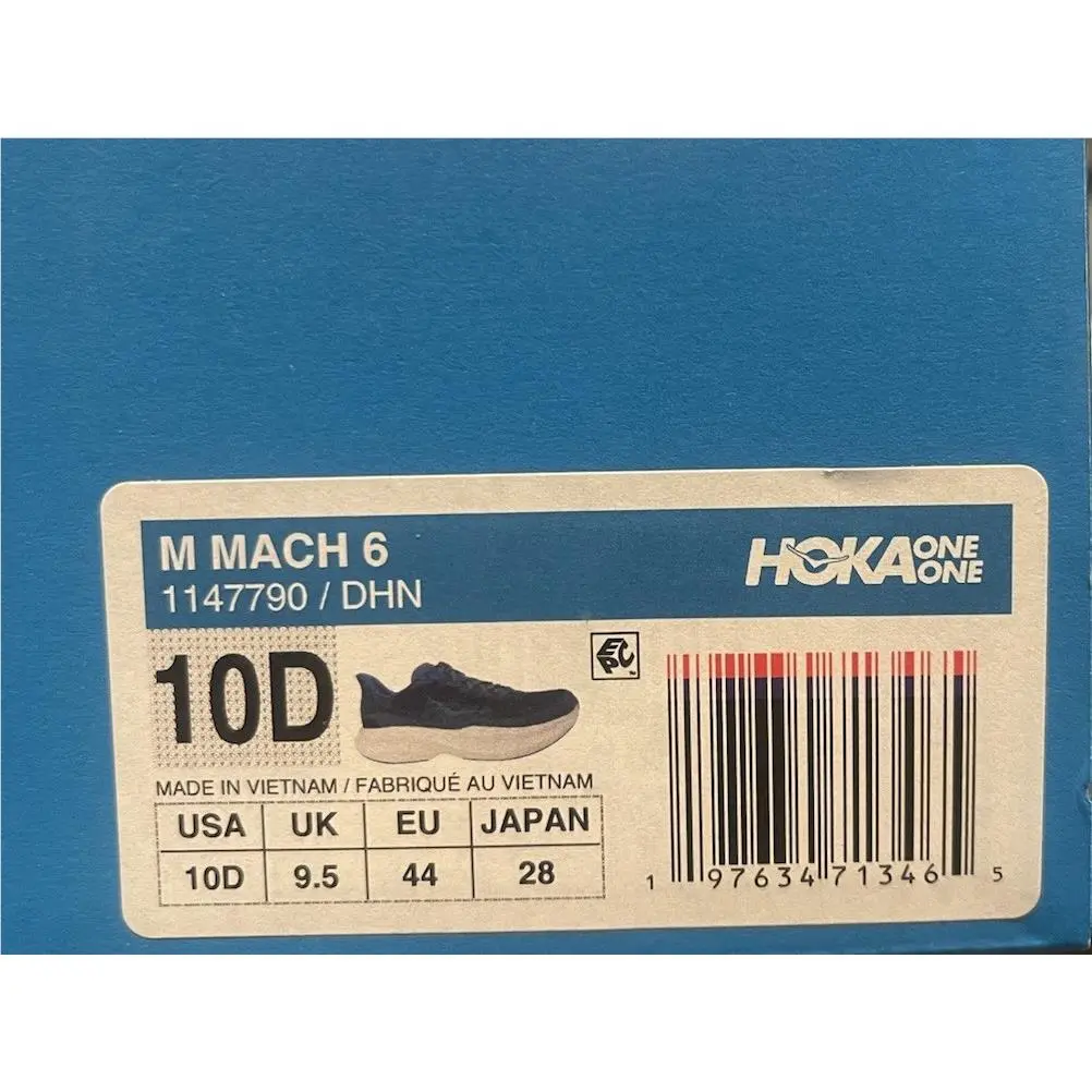 Hoka shoes - Mach 6 - Mach - 1147790 DHN - Blue 11